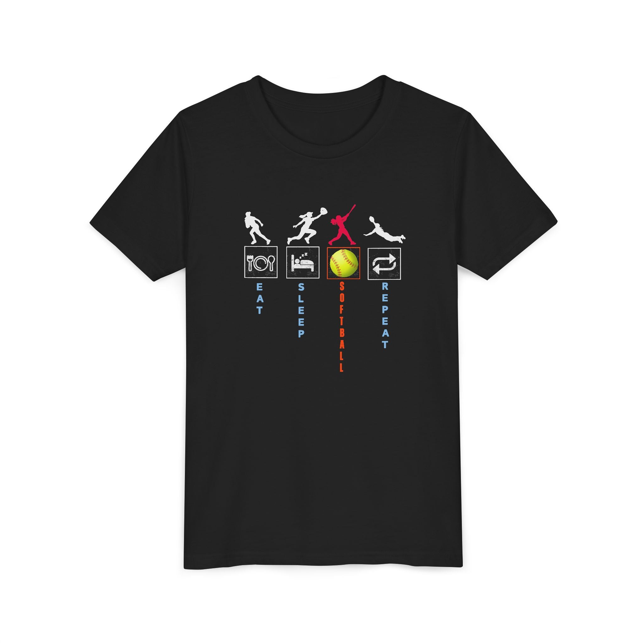 Youth Sports T-Shirt, Fun Tee for Active Kids, Perfect for Birthdays, Sports Events, Back to School, Outdoor Activities
