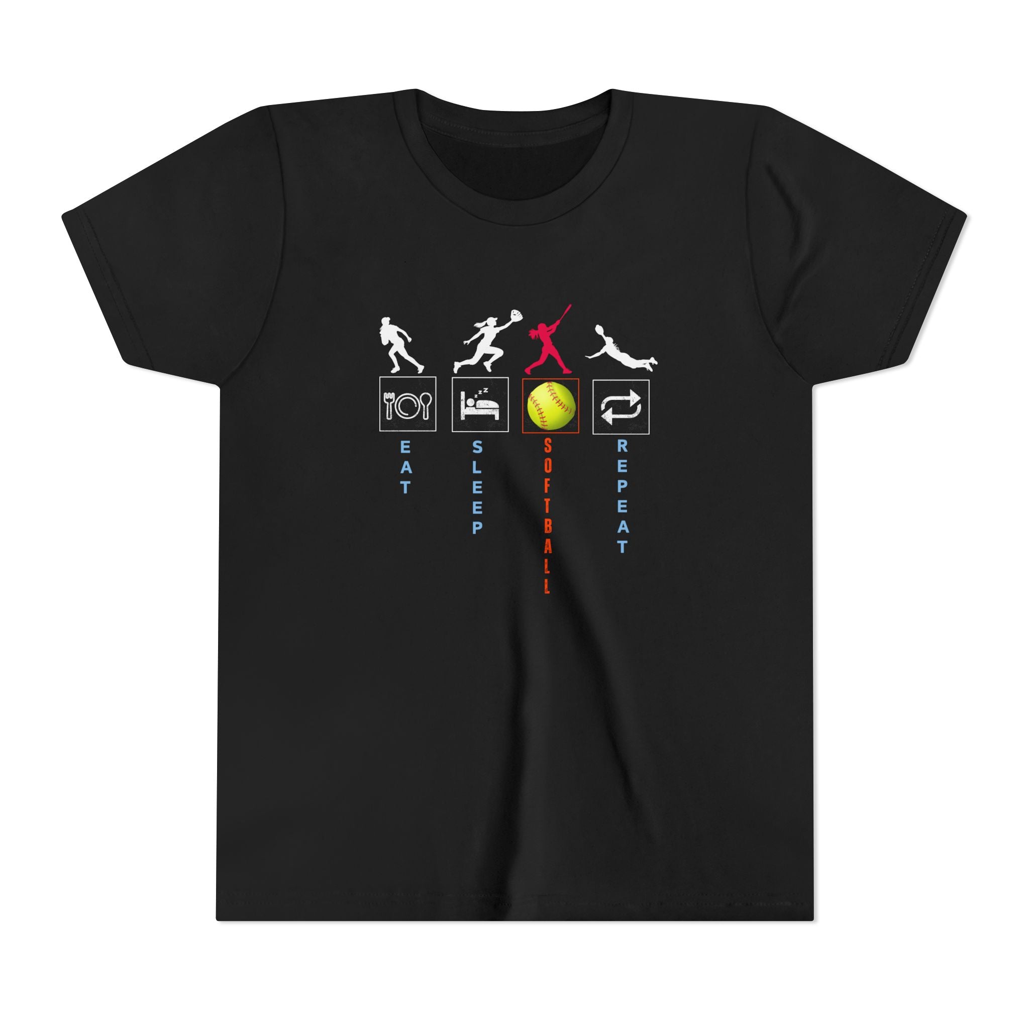 Youth Sports T-Shirt, Fun Tee for Active Kids, Perfect for Birthdays, Sports Events, Back to School, Outdoor Activities